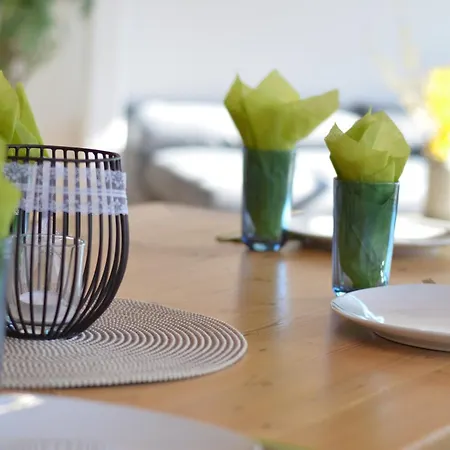Apartment Familienparadies 87m2 - Haushaelfte Mit Garten *