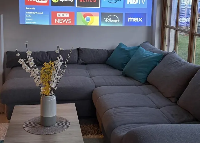 Familienparadies 87m2 - Haushaelfte Mit Garten